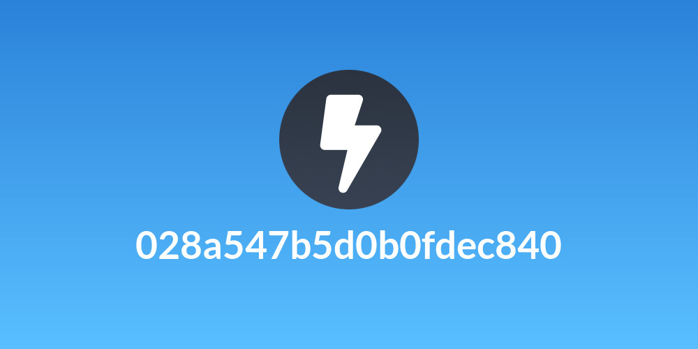 028a547b5d0b0fdec840