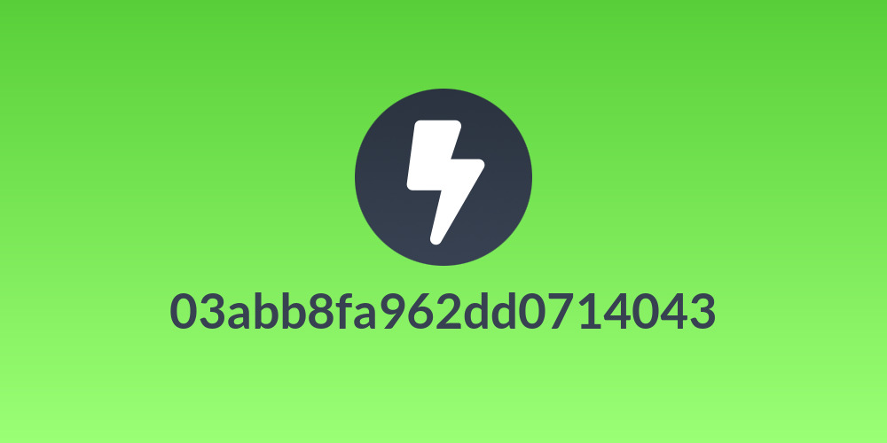 03abb8fa962dd0714043