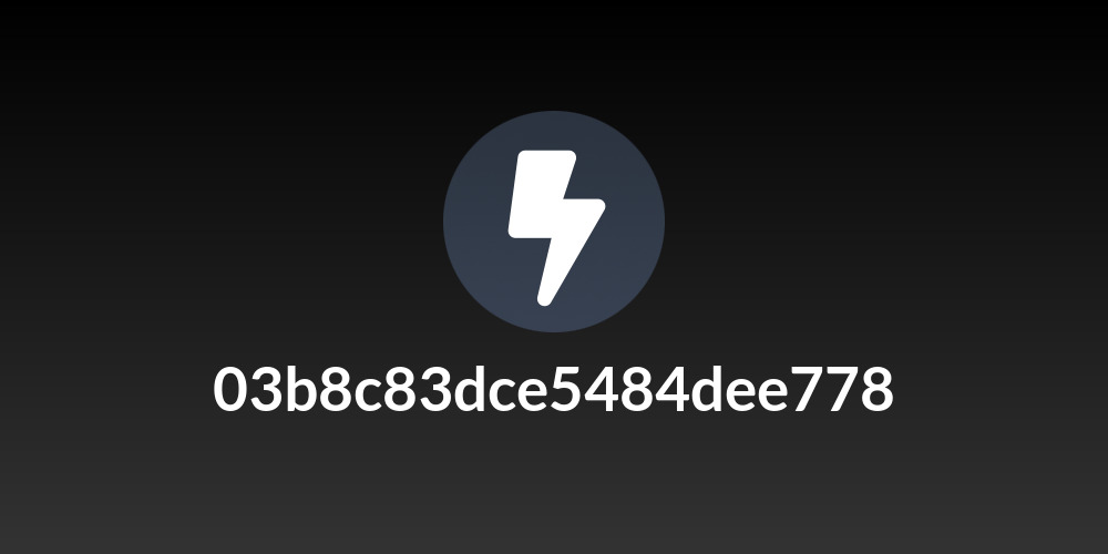 03b8c83dce5484dee778