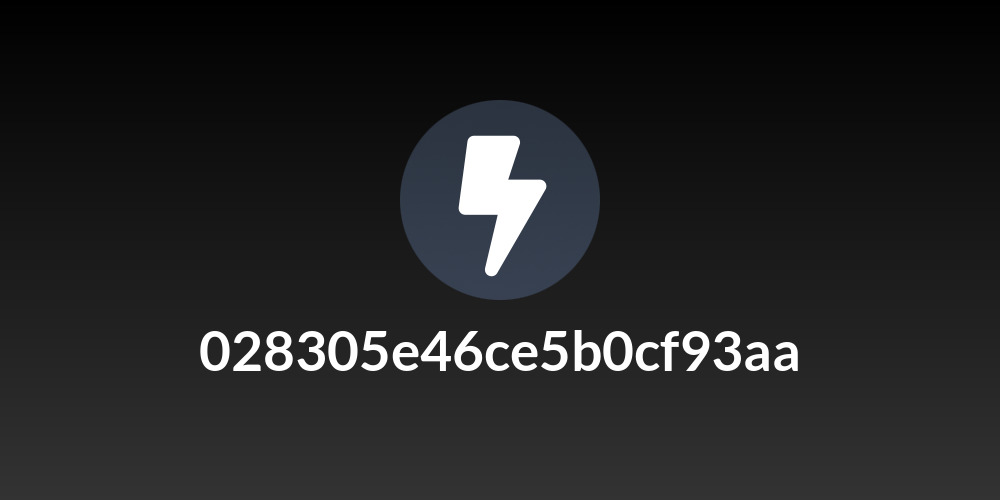 028305e46ce5b0cf93aa