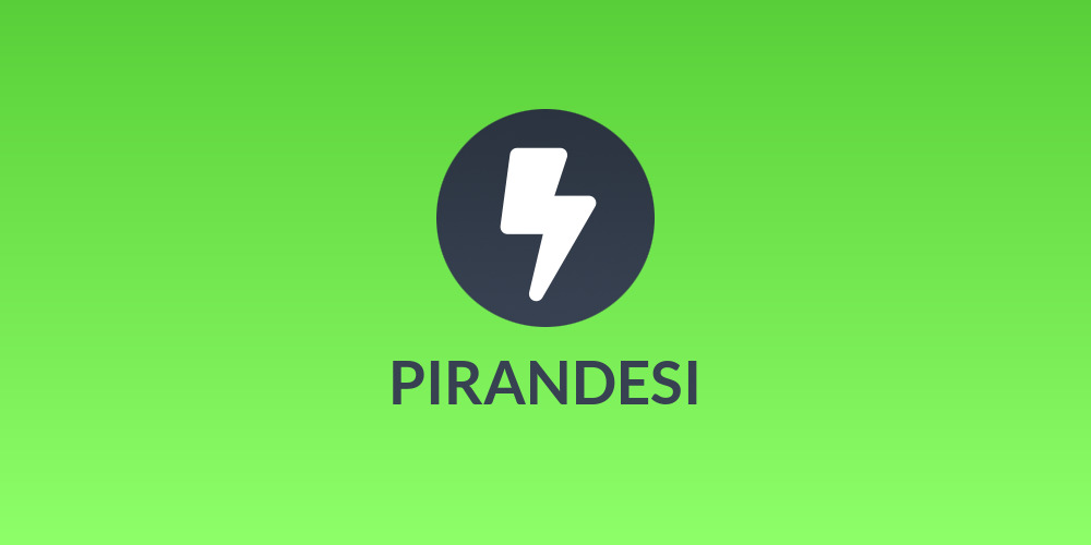 PIRANDESI