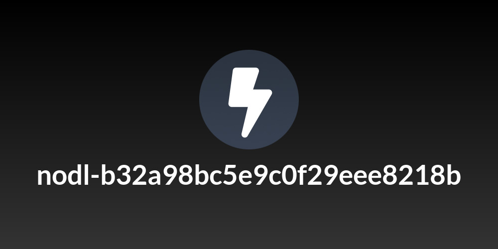 nodl-b32a98bc5e9c0f29eee8218b