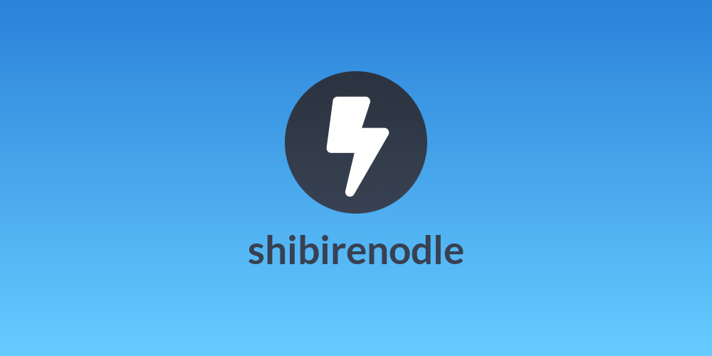 shibirenodle