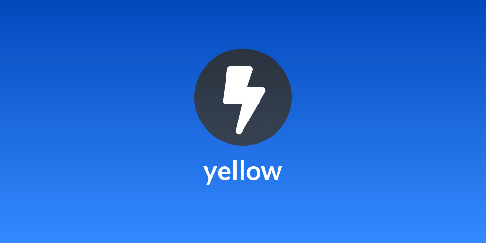 yellow