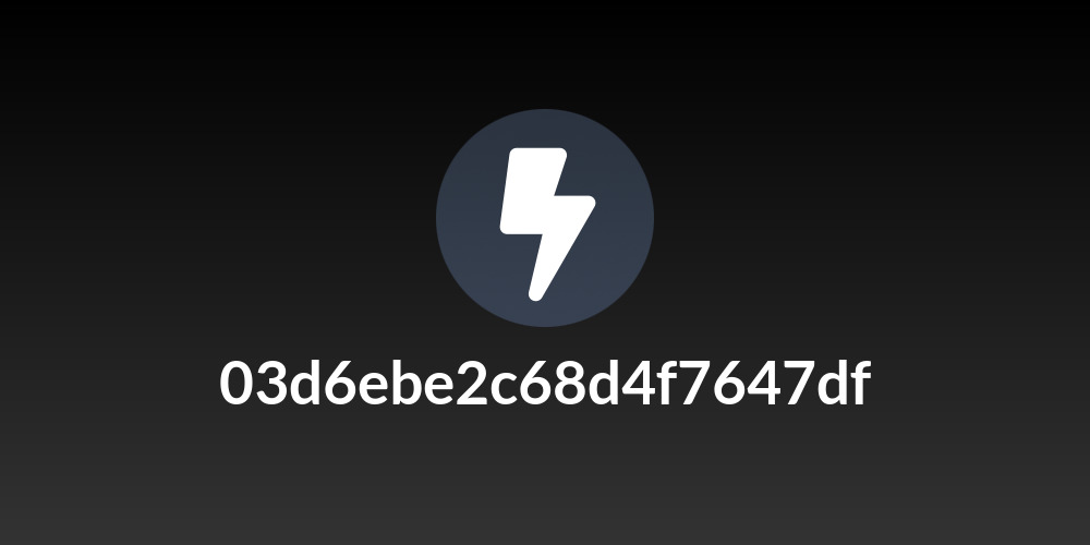 03d6ebe2c68d4f7647df