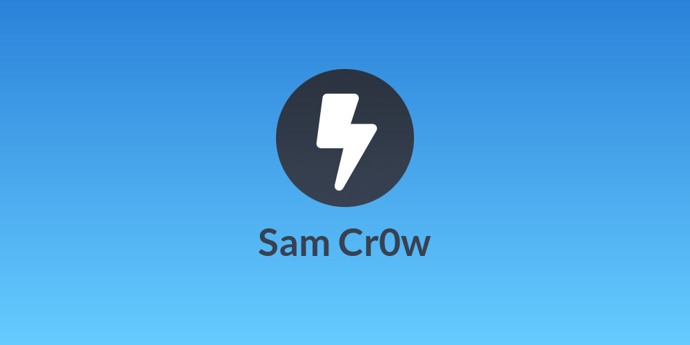 Sam Cr0w