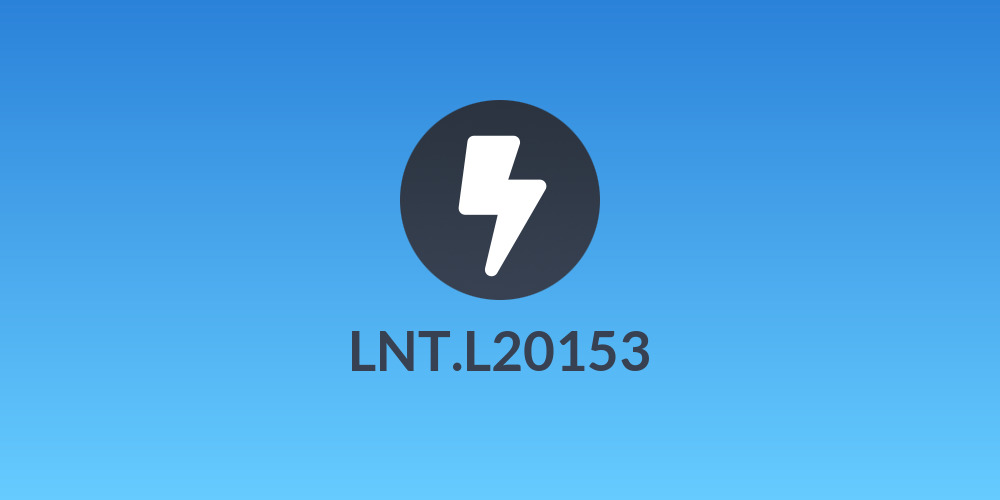 LNT.L20153