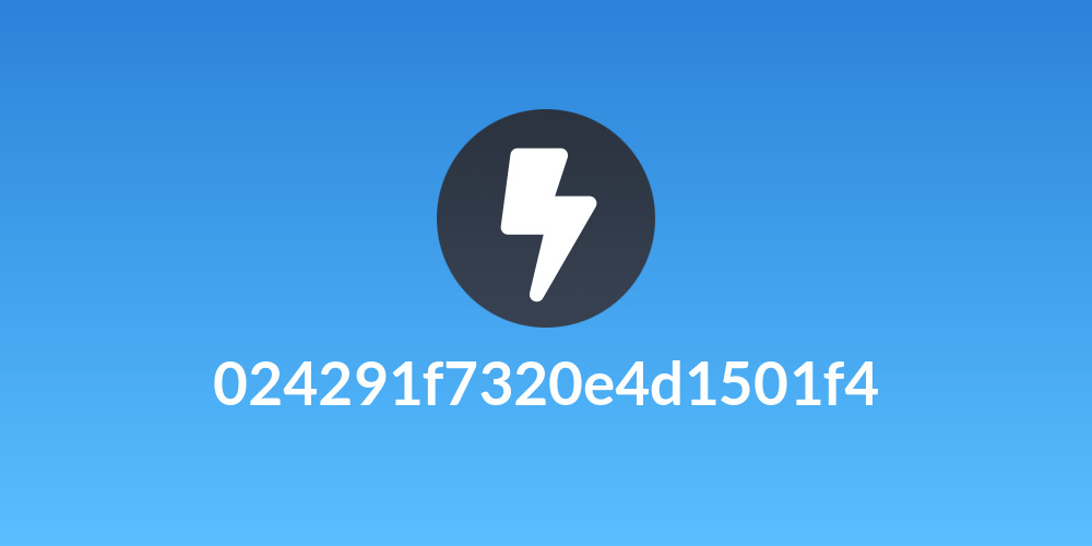 024291f7320e4d1501f4