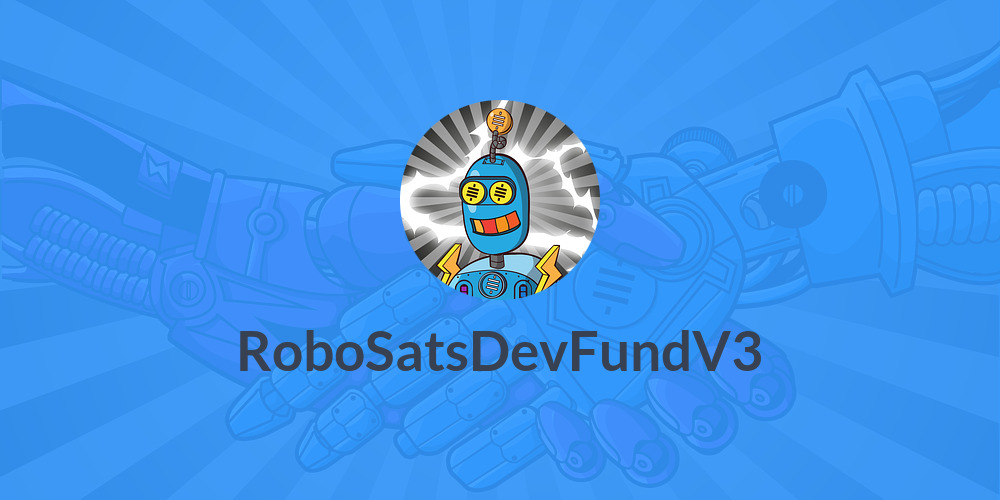 🤖RoboSats⚡DevFundV3