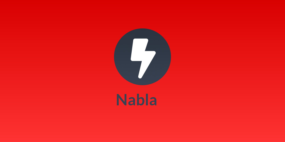 Nabla ∇
