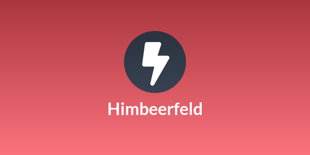 Himbeerfeld