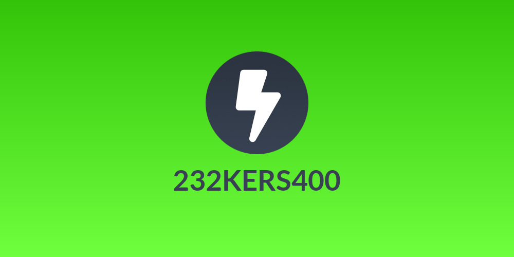 232KERS400