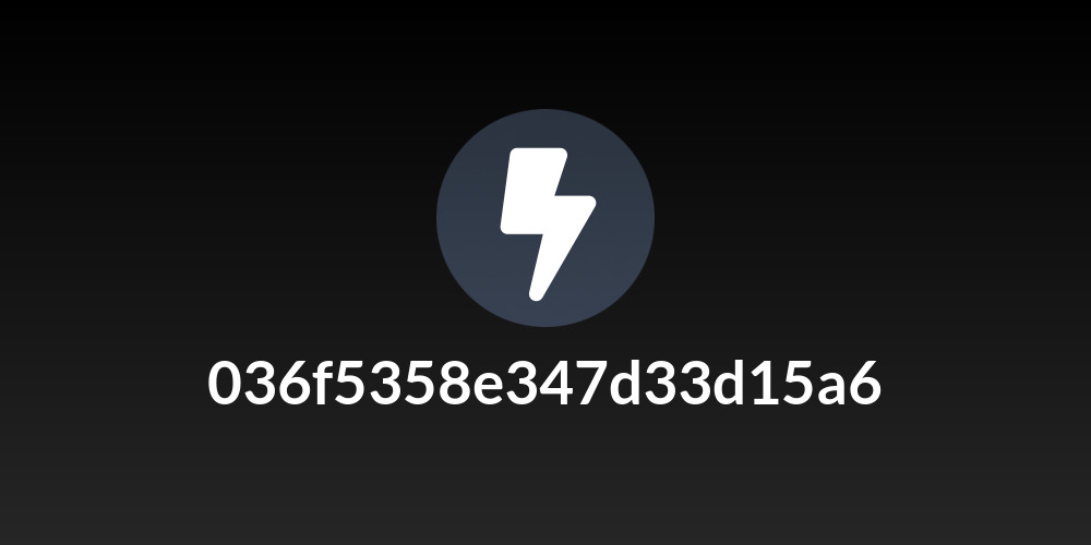 036f5358e347d33d15a6