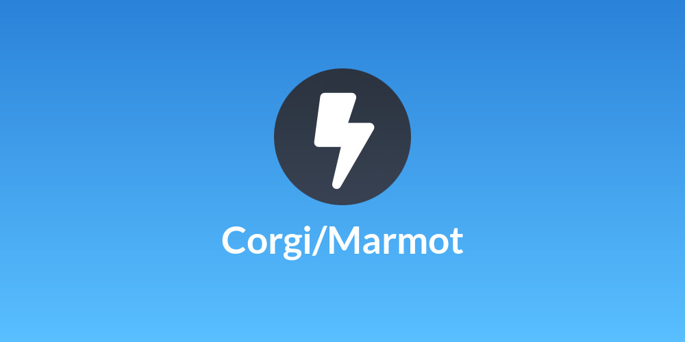 Corgi/Marmot