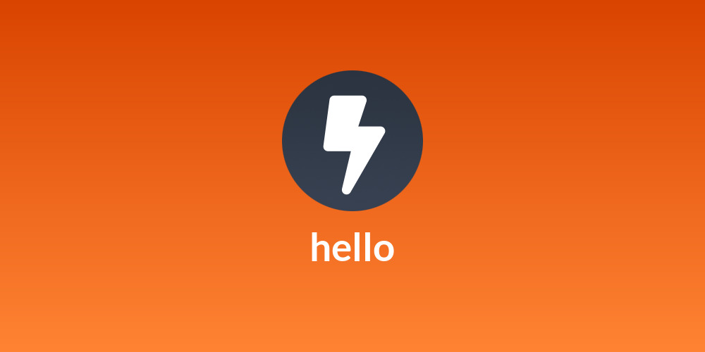 hello
