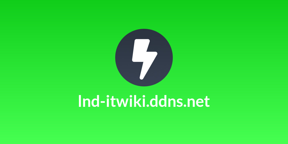 lnd-itwiki.ddns.net