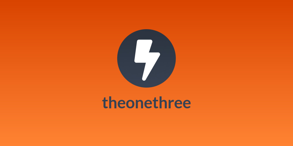 theonethree