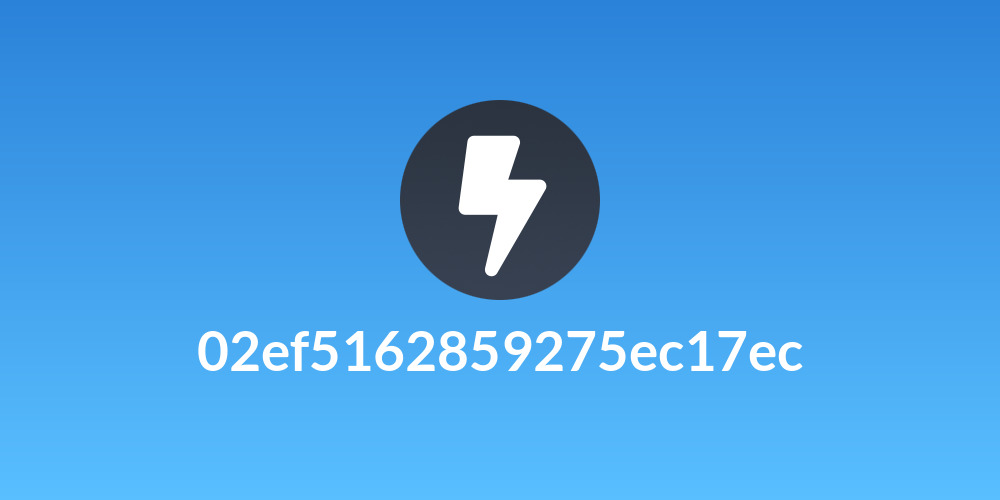 02ef5162859275ec17ec