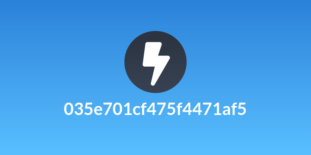 035e701cf475f4471af5