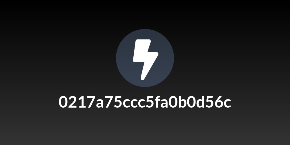 0217a75ccc5fa0b0d56c