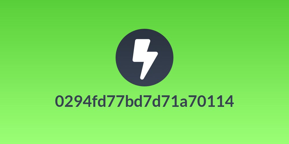 0294fd77bd7d71a70114