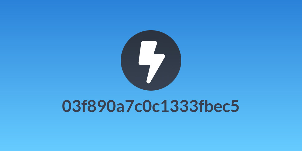 03f890a7c0c1333fbec5
