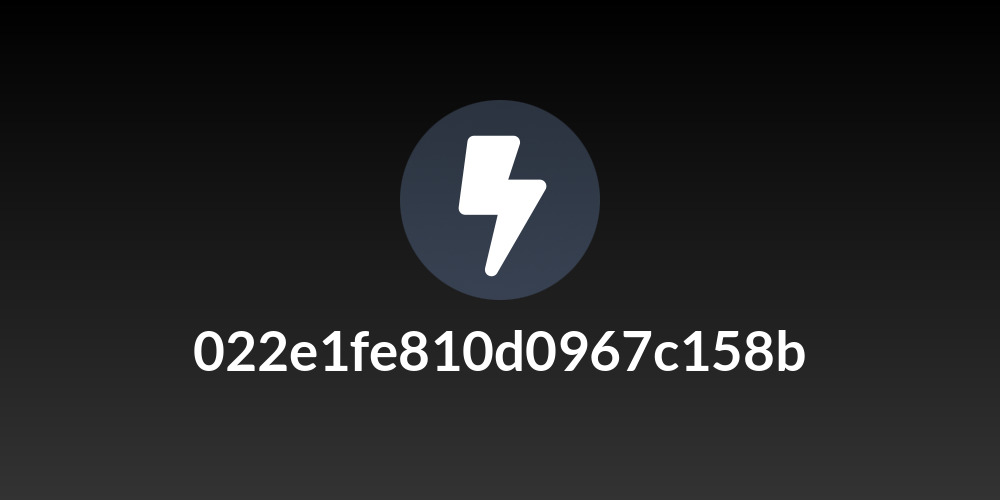 022e1fe810d0967c158b