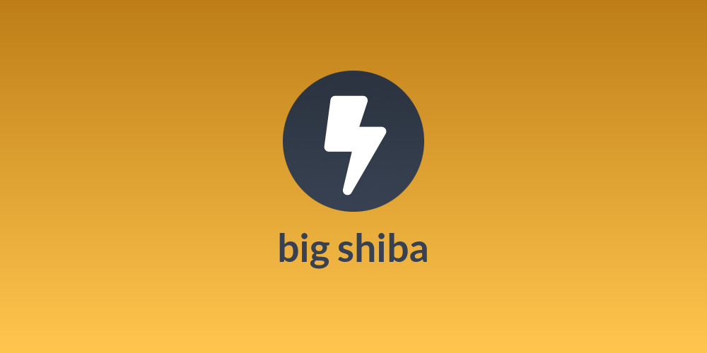 big shiba