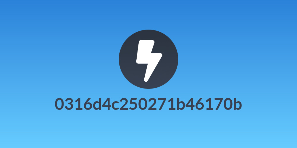 0316d4c250271b46170b