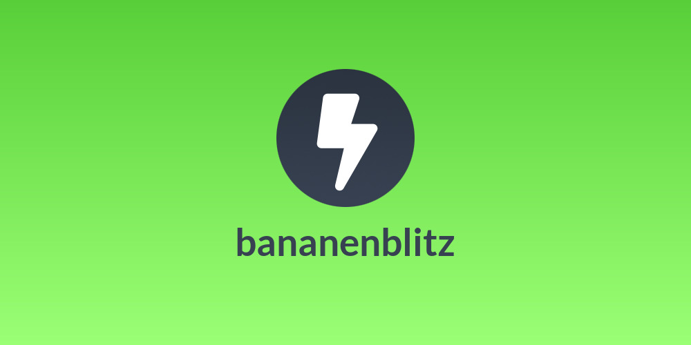 bananenblitz