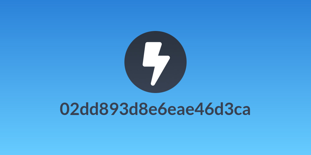 02dd893d8e6eae46d3ca