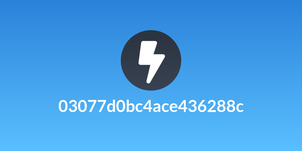 03077d0bc4ace436288c