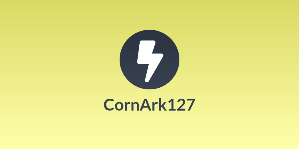 Corn🌽Ark127