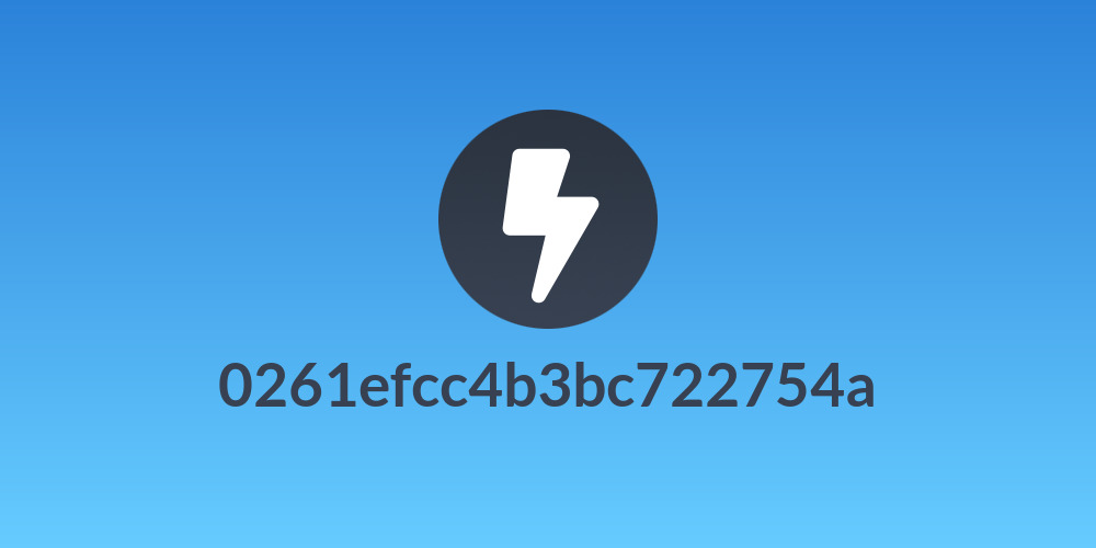 0261efcc4b3bc722754a