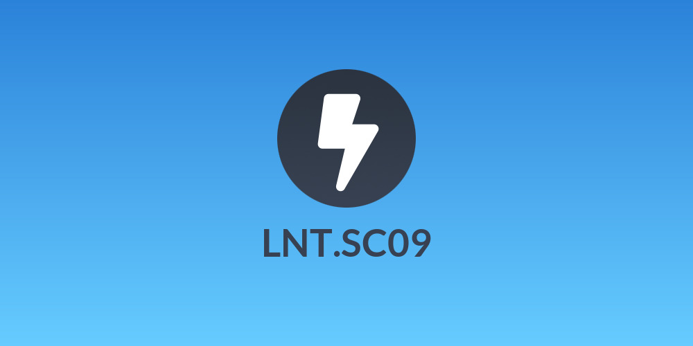LNT.SC09