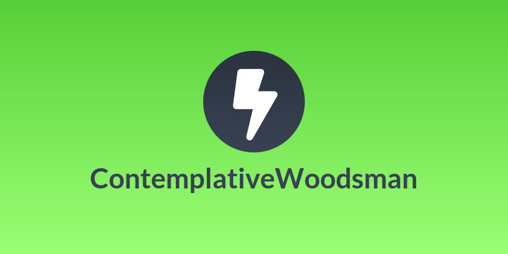 ContemplativeWoodsman