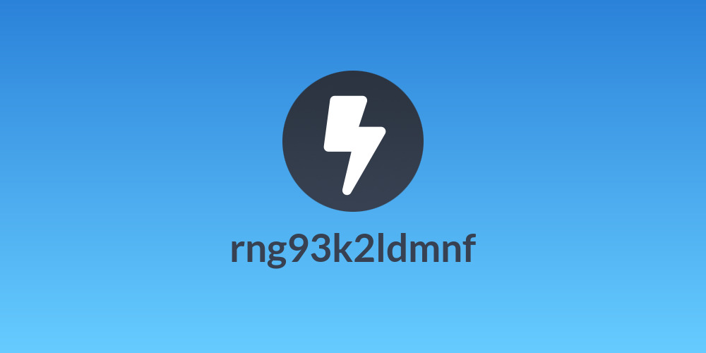rng93k2ldmnf