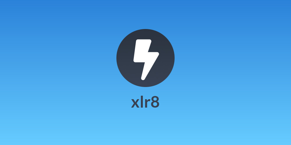 xlr8