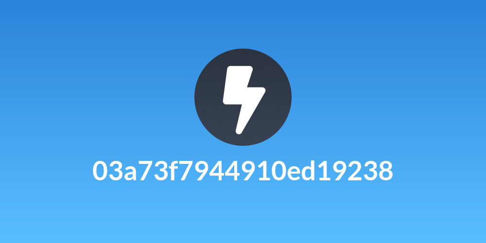 03a73f7944910ed19238