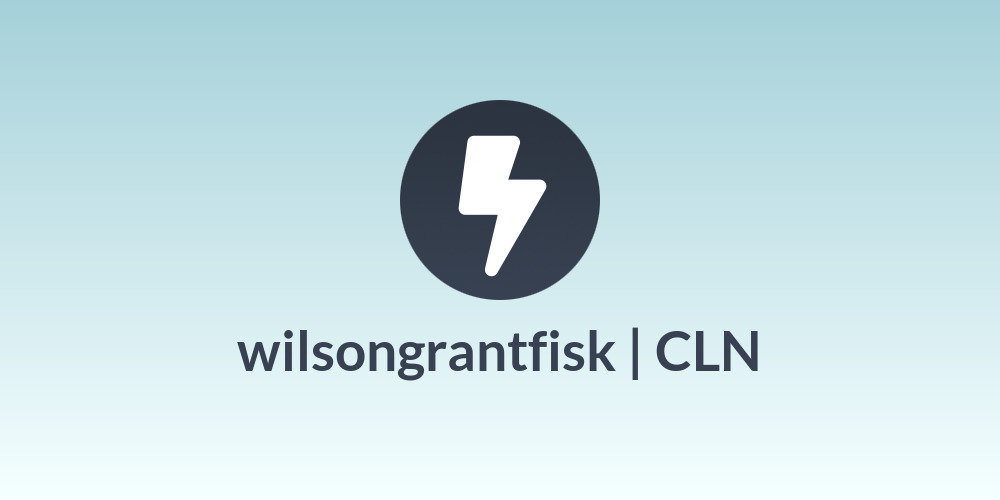 wilsongrantfisk👑📍 | CLN