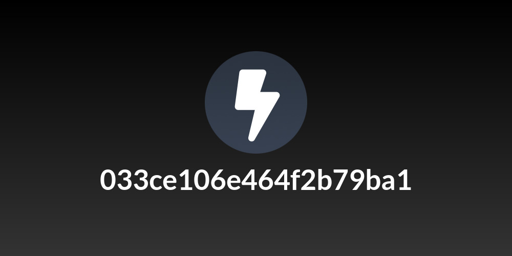 033ce106e464f2b79ba1