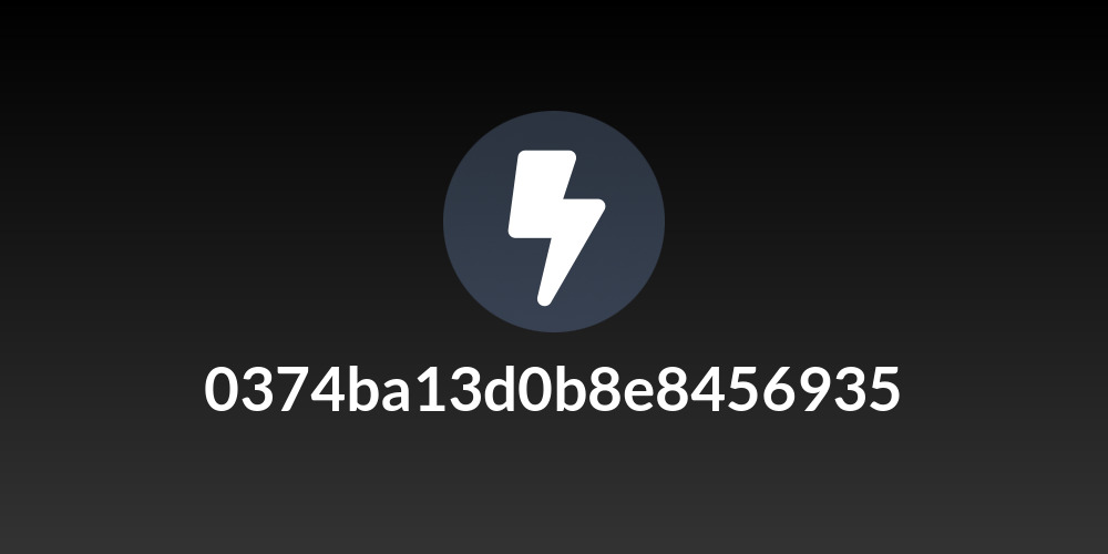 0374ba13d0b8e8456935