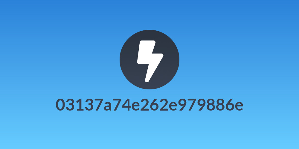 03137a74e262e979886e