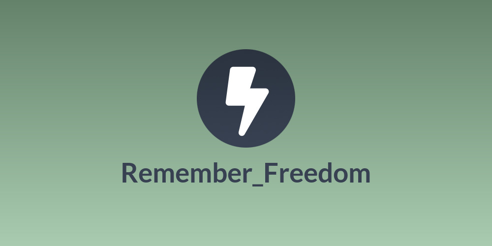 Remember_Freedom