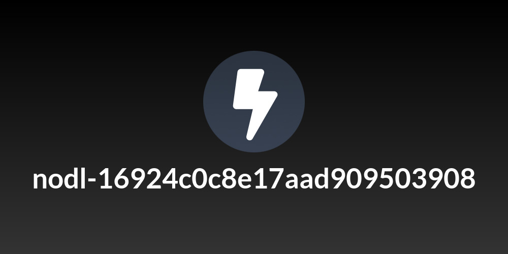 nodl-16924c0c8e17aad909503908