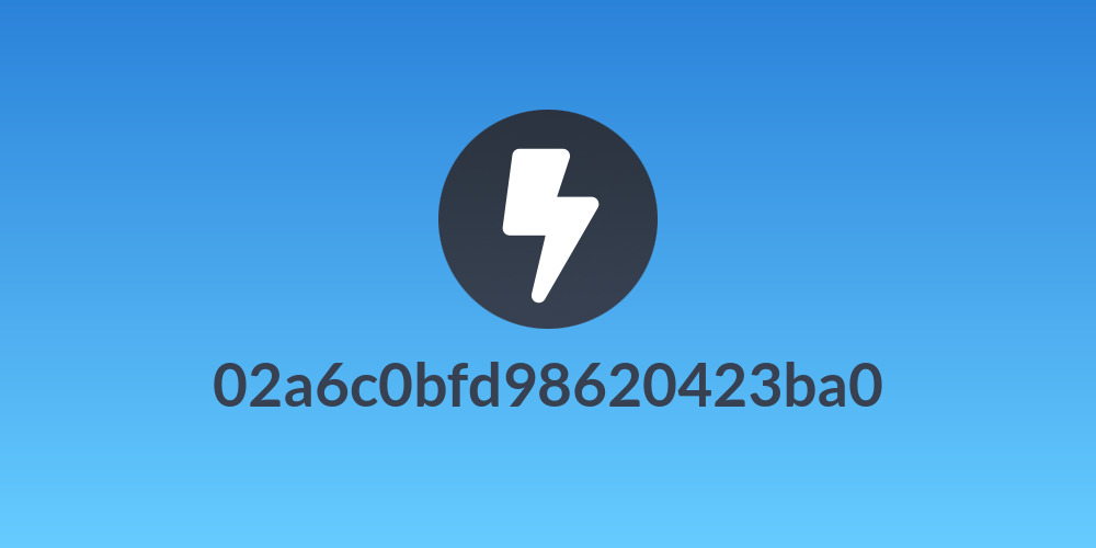 02a6c0bfd98620423ba0