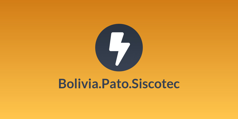 Bolivia.Pato.Siscotec