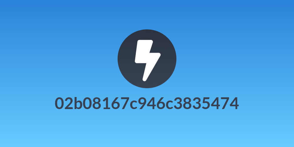 02b08167c946c3835474