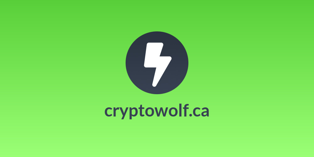 cryptowolf.ca