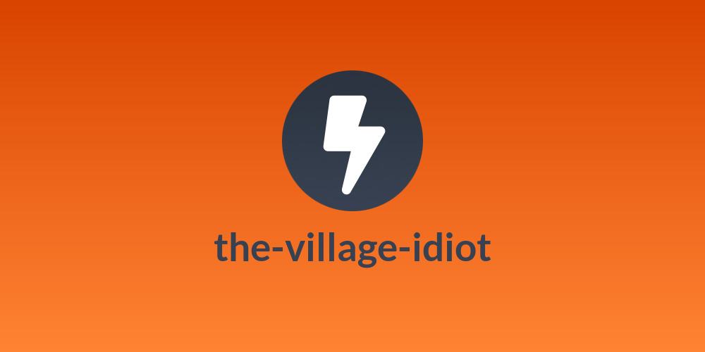 the-village-idiot